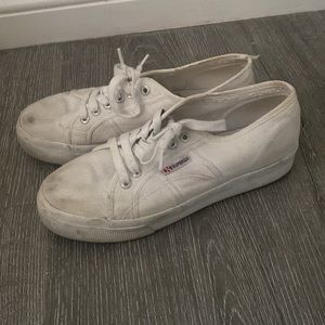 White Superga Sneaker